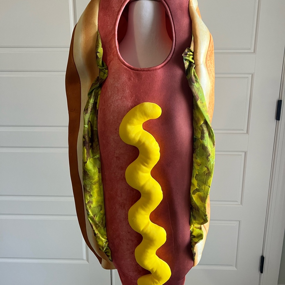 Hot Dog Costume – Funny Halloween Outfit (One Size)